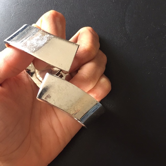 Silver expandable bracelet - Picture 6 of 6